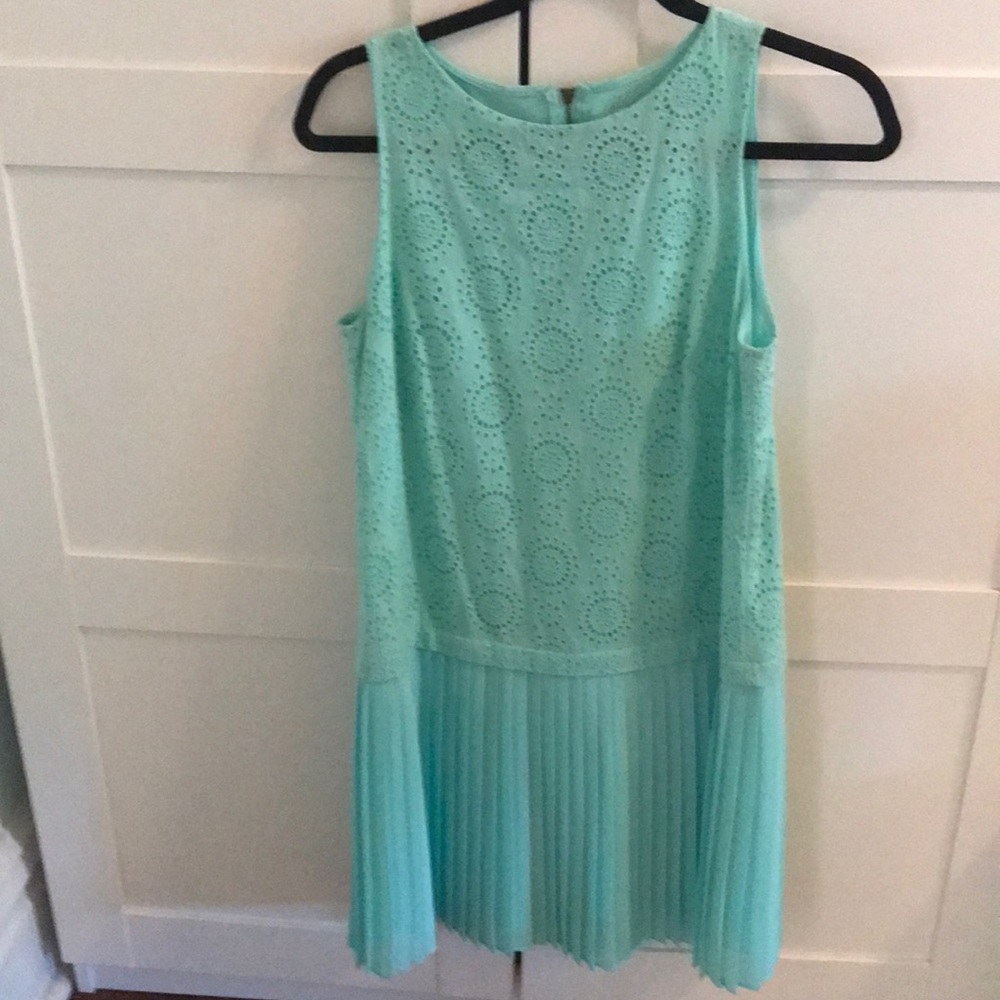 Ann Taylor loft aqua color dress